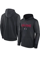 Nike Cleveland Guardians Mens Navy Blue Pregame Hood