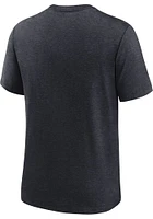 Nike Cleveland Guardians Navy Blue Velocity Short Sleeve T Shirt