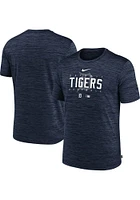 Nike Detroit Tigers Navy Blue Velocity Design Short Sleeve T Shirt