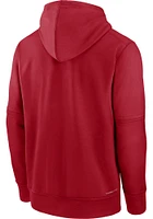 Nike St Louis Cardinals Mens Red Pregame Hood