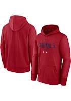 Nike St Louis Cardinals Mens Red Pregame Hood