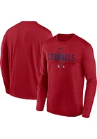 Nike St Louis Cardinals Red Legend Team Issue Long Sleeve T-Shirt