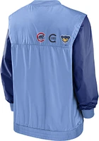 Nike Chicago Cubs Mens White Rewind Warm Up Pullover Jackets
