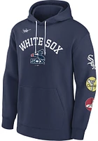 Nike Chicago White Sox Mens Navy Blue Rewind Lefty Fashion Hood