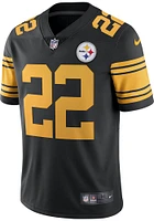Najee Harris Nike Pittsburgh Steelers Mens Black ALTERNATE Limited Football Jersey