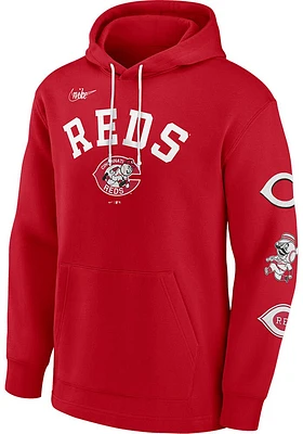 Nike Cincinnati Reds Mens Red Rewind Lefty Fashion Hood