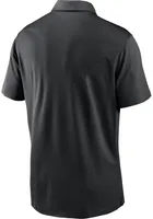 Nike Cincinnati Reds Mens Black Team Agility Short Sleeve Polo