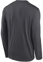 Nike Detroit Tigers Charcoal Icon Legend Long Sleeve T-Shirt