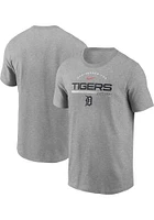 Nike Detroit Tigers Grey Team Engineered Short Sleeve T Shirt
