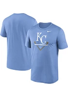 Nike Kansas City Royals Light Blue Icon Legend Short Sleeve T Shirt