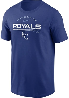 Nike Kansas City Royals Team Engineered Short Sleeve T Shirt
