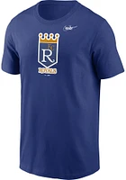 Nike Kansas City Royals Blue Cooperstown Short Sleeve T Shirt