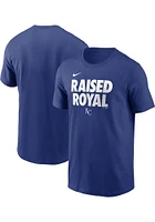 Nike Kansas City Royals Blue Rally Rule Short Sleeve T Shirt