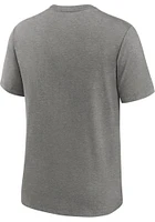 Nike Philadelphia Phillies Grey Review Slash Short Sleeve Fashion T Shirt
