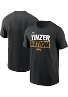 Nike Pittsburgh Pirates Black Rally Rule Short Sleeve T Shirt