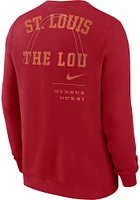 Nike St Louis Cardinals Mens Red Statement Ball Game Long Sleeve Fashion Sweatshirt