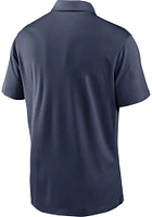 Nike St Louis Cardinals Mens Navy Blue Team Agility Short Sleeve Polo