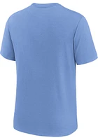 Nike St Louis Cardinals Light Blue Review Slash Short Sleeve Fashion T Shirt