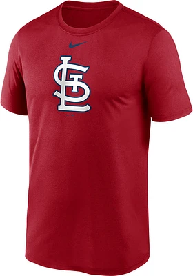 Nike St Louis Cardinals Red Large Logo Short Sleeve T Shirt