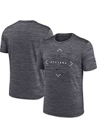 Nike St Louis Cardinals Charcoal Reflective Velocity Short Sleeve T Shirt