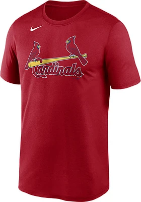 Nike St Louis Cardinals Red Wordmark Short Sleeve T Shirt