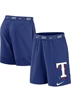 Nike Texas Rangers Mens Blue Bold Express Shorts