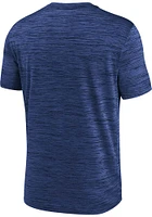 Nike Texas Rangers Blue Logo Velocity Short Sleeve T Shirt