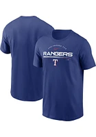 Nike Texas Rangers Team Engineered Short Sleeve T Shirt