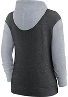 Nike Chicago White Sox Womens Black Primetime Long Sleeve Full Zip Jacket