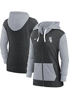 Nike Chicago White Sox Womens Black Primetime Long Sleeve Full Zip Jacket