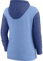 Nike Kansas City Royals Womens Light Blue Primetime Long Sleeve Full Zip Jacket