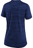 Nike Texas Rangers Womens Blue Velocity T-Shirt