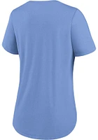 Nike St Louis Cardinals Womens Light Blue Touch Short Sleeve T-Shirt