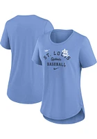 Nike St Louis Cardinals Womens Light Blue Touch Short Sleeve T-Shirt