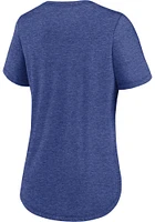 Nike Texas Rangers Womens Blue Touch Short Sleeve T-Shirt