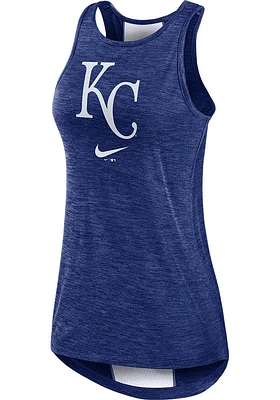 Nike Kansas City Royals Womens Blue Primetime Tank Top