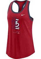 Nike St Louis Cardinals Womens Red Primetime Style Tank Top