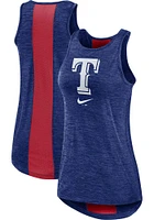 Nike Texas Rangers Womens Blue Primetime Style Tank Top