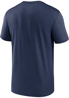 Nike Cleveland Guardians Navy Blue Local Short Sleeve T Shirt