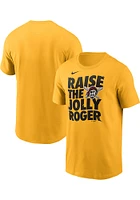 Nike Pittsburgh Pirates Gold Local Short Sleeve T Shirt
