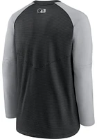 Nike Chicago White Sox Mens Black Pregame Script Long Sleeve Sweatshirt