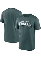 Nike Philadelphia Eagles Teal Shoutout Short Sleeve T Shirt