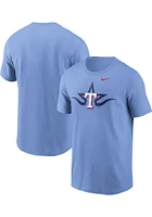 Nike Texas Rangers Light Blue Local Short Sleeve T Shirt