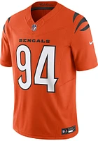 Sam Hubbard Nike Cincinnati Bengals Mens Orange Vapor F.U.S.E. Limited Football Jersey