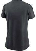 Nike Kansas City Chiefs Womens Charcoal 2022 Super Bowl Champs Multi Short Sleeve T-Shirt