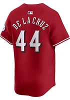 Elly De La Cruz Nike Cincinnati Reds Mens Red Alt Limited Baseball Jersey