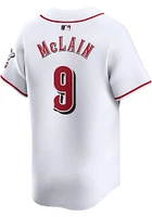 Matt McLain Nike Cincinnati Reds Mens White Home Limited Baseball Jersey