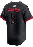 Matt McLain Nike Cincinnati Reds Mens Black City Connect Ltd Limited Baseball Jersey