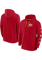 Nike Kansas City Chiefs Mens Red LEGACY FZ Long Sleeve Full Zip Jacket