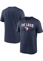 Nike Cleveland Guardians Navy Blue Local Legend Short Sleeve T Shirt